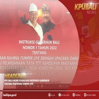 KPU Bali Hadiri Sosialisasi Instruksi Gubernur Tentang Perayaan Tumpek Uye