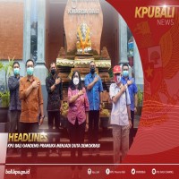 KPU Bali Gandeng Pramuka Menjadi Duta Demokrasi